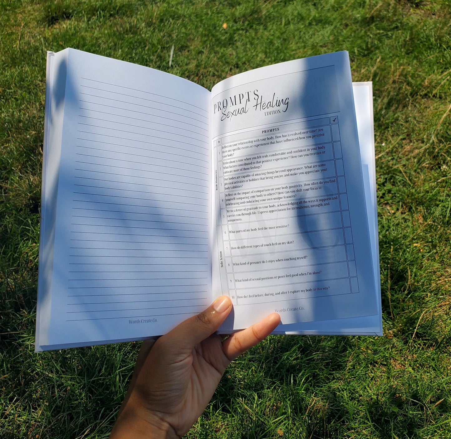 Sexual Healing - A Self-Guided Journal for Ages 18+, with Prompts
