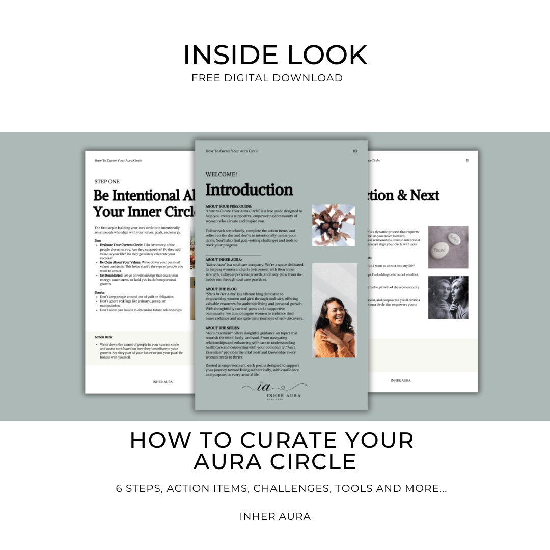 How To Curate Your Aura Circle - Free Digital Download