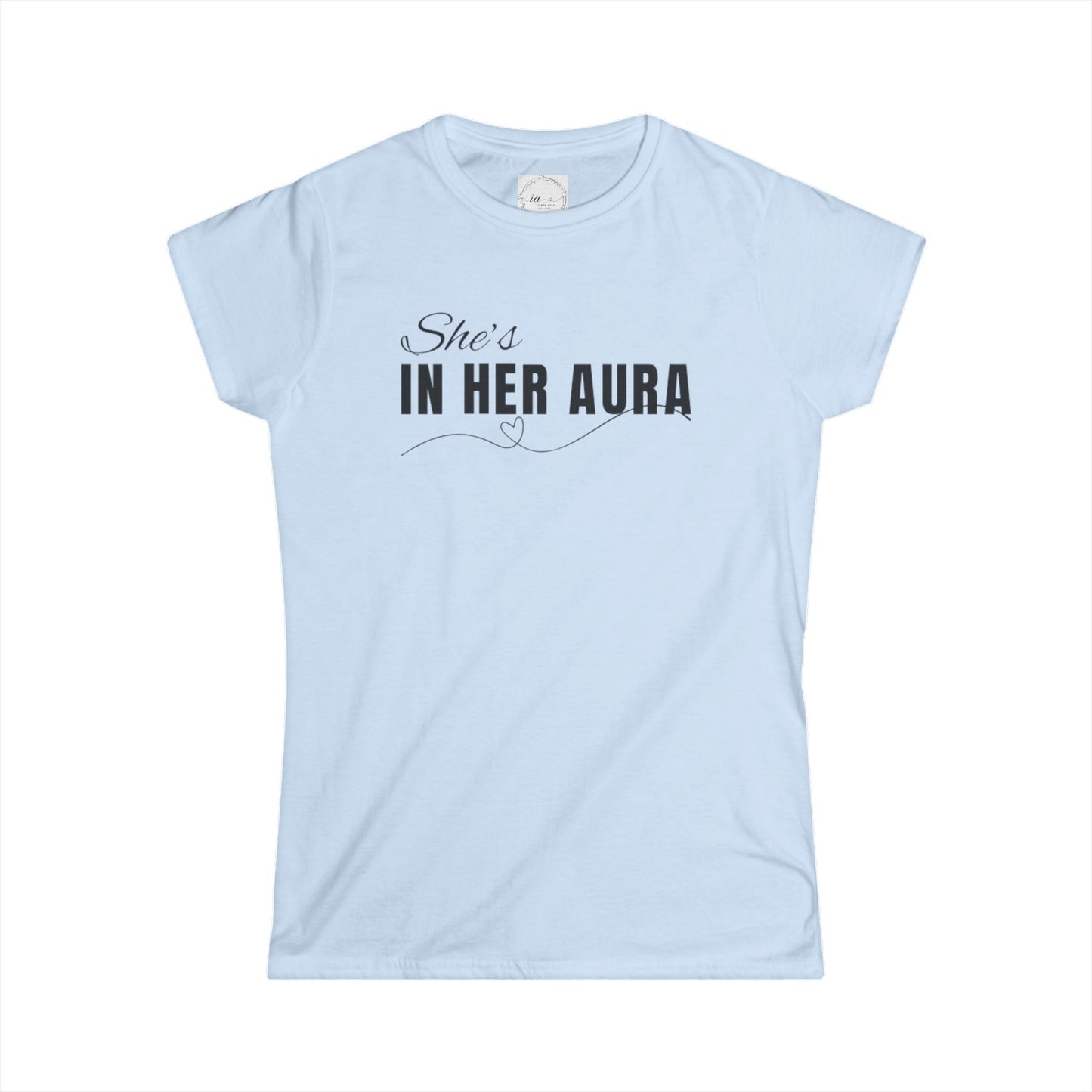 She's In Her Aura  - Women's Softstyle Tee