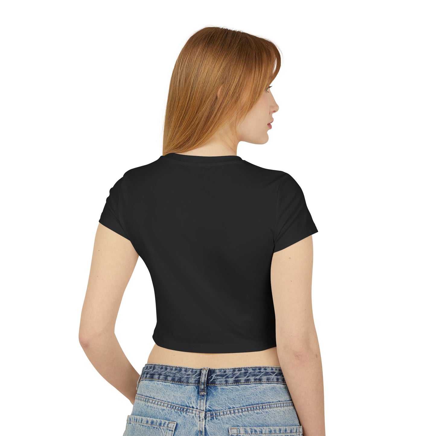 She's In Her Aura _ Women's Cropped Tee