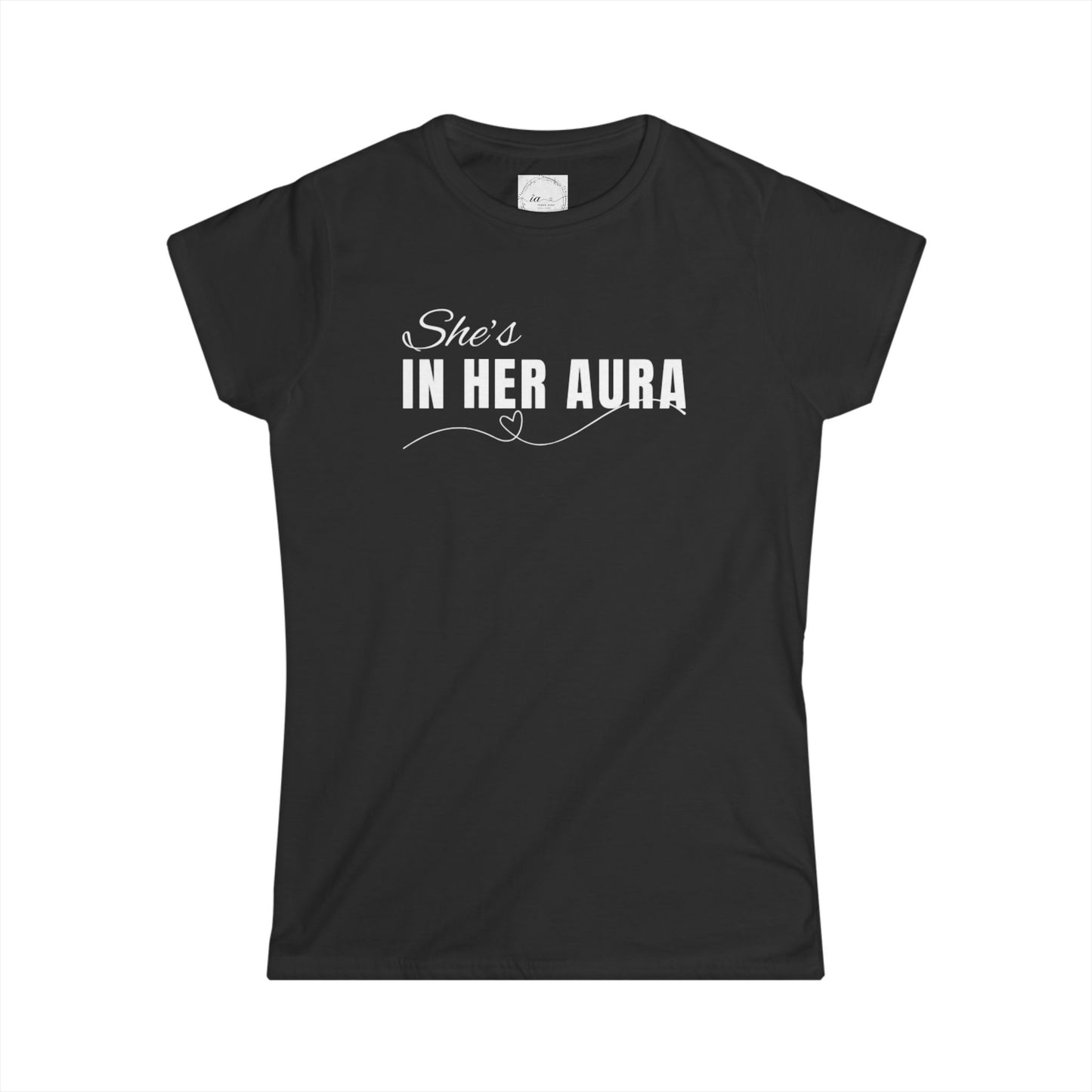 She's In Her Aura  - Women's Softstyle Tee